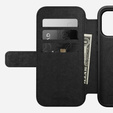 Pouzdro Nomad pro iPhone 17 Pro, Modern Leather Folio, černé