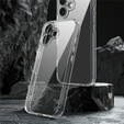 Pouzdro pro iPhone 17, s krytem fotoaparátu, průhledné
