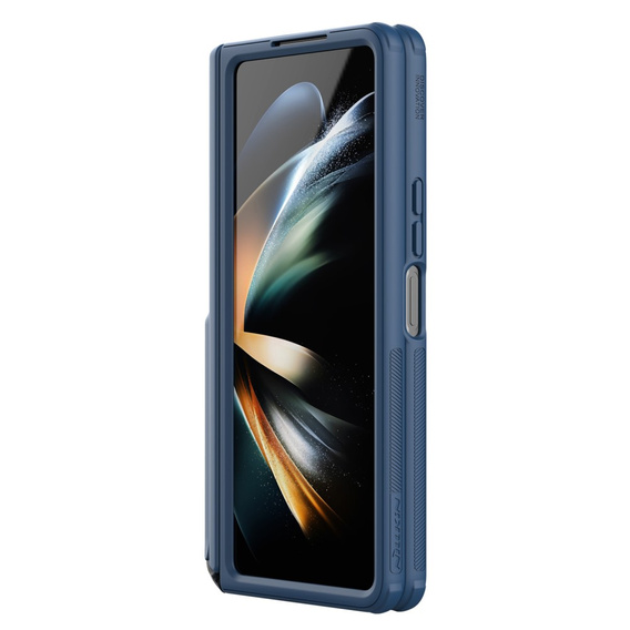 Pouzdro NILLKIN pro Samsung Galaxy ZFold5 5G, Super Frosted Shield Case, modré