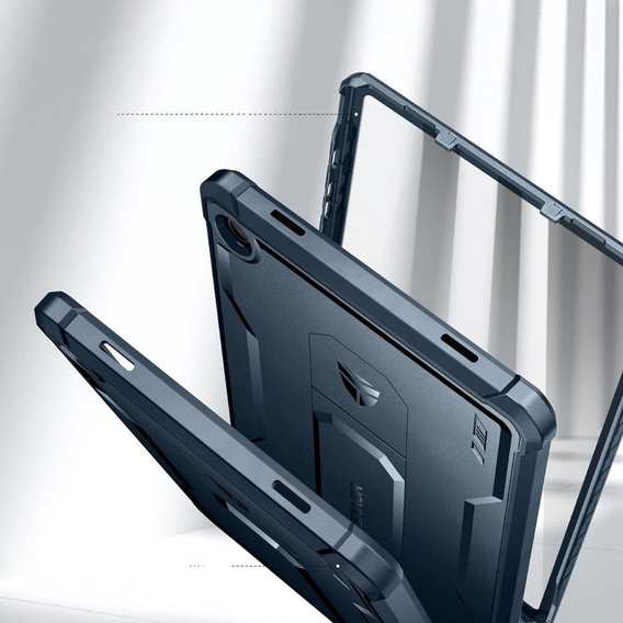 Pancéřové pouzdro pro Galaxy Tab A9+ Plus, Dexnor Full Body, námořnicky modré