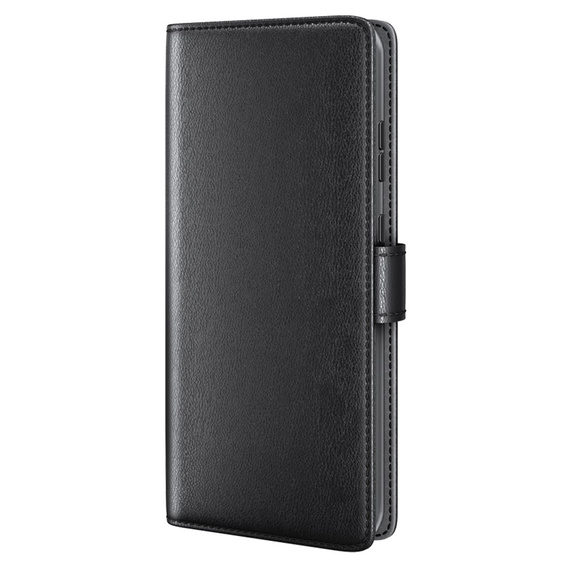 Flipové pouzdro pro OnePlus 12 5G, Split Leather, černé