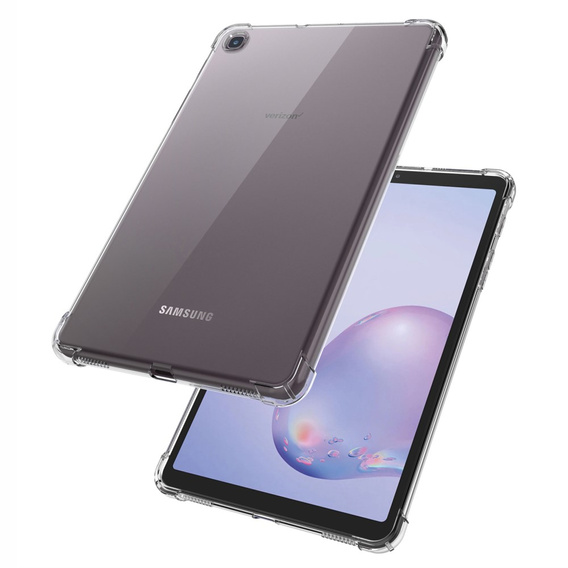 Pouzdro pro Samsung Galaxy Tab A7 Lite, silikonové, průhledné