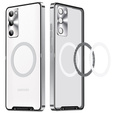 Ochranné pouzdro na fotoaparát pro Samsung Galaxy S20 FE, CamShield MagSafe, průhledná / stříbrná