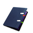 Pouzdro pro Samsung Galaxy Tab S10 Lite / S10 FE / S9 FE, Business Card and Pen Slot, modré