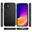 Pouzdro pro iPhone 11, Sliding Card Holder, černé