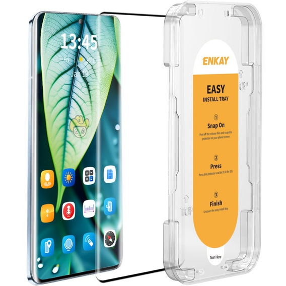 ENKAY Tvrzené sklo pro Xiaomi Redmi Note 14 Pro+ 5G, černé