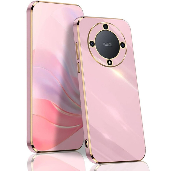 Pouzdro pro Honor Magic 6 Lite 5G, Glamour CamShield, fialové