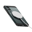 Pouzdro Spigen pro Samsung Galaxy A36 5G, Tough Armor Mag MagSafe, černé + 9H tvrzené sklo