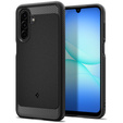 Pouzdro Spigen pro Samsung Galaxy A16 4G/ 5G, Rugged Armor MagSafe, černé + tvrzené sklo 9H