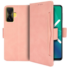 Klopové pouzdro pro Xiaomi Poco F4 GT, Card Slot, růžové