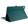 Pouzdro + klávesnice Lenovo Tab M10 Plus Gen 3 TB-125F TB-128F, tmavě zelené