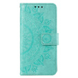 Klopové pouzdro pro Realme 12 Pro 5G / 12 Pro+ 5G, Mandala, zelené