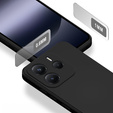 Pouzdro pro Xiaomi Redmi Note 14 4G, Silicone Lite, černé