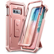Pancéřové pouzdro pro Samsung Galaxy S10e, Dexnor Full Body, růžové rose gold