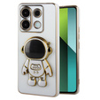 Pouzdro pro Xiaomi Redmi Note 13 Pro 5G, Astronaut, bílé + 9H tvrzené sklo