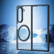Pouzdro DuxDucis pro Samsung Galaxy Z Fold6 5G, Aimo case, pro MagSafe, transparentní / černé