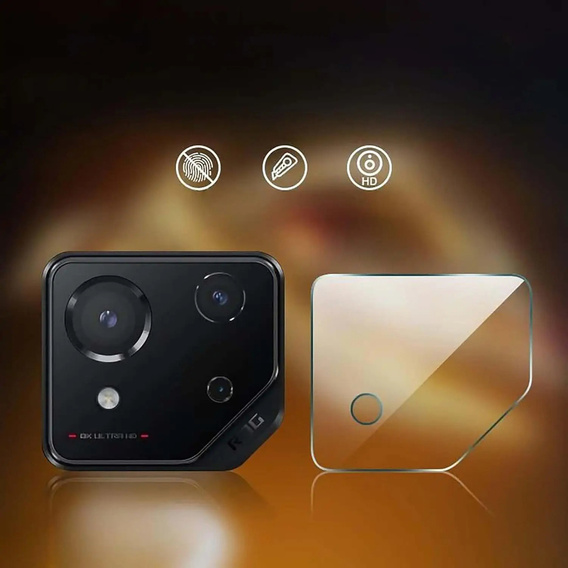 Tvrzené sklo na fotoaparát pro ASUS ROG Phone 8 Pro, průhledné