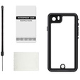 Vodotěsné pouzdro IP68 pro iPhone 7/8/SE 2020/SE 2022, černé
