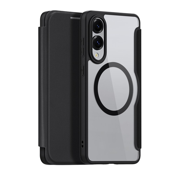 Pouzdro Dux Ducis pro Samsung Galaxy S25 Edge, Skin X Pro, MagSafe, černé