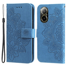 Klopové pouzdro pro Realme C67, Mandala, modré