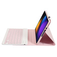 Pouzdro s bluetooth klávesnicí pro Xiaomi Pad 7 / 7 Pro, růžové