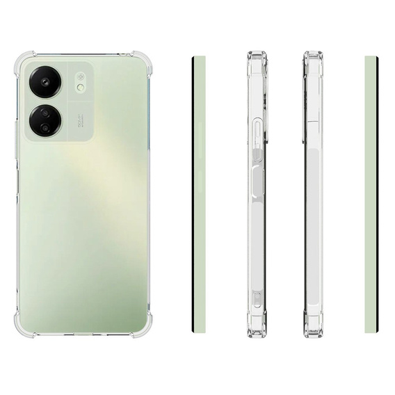 Pouzdro pro Xiaomi Redmi 13C / Poco C65, Dropproof, průhledné
