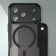 Pouzdro pro iPhone 17 Pro, pro MagSafe, pancéřované, černé