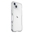 Pouzdro LUPHIE pro iPhone 14 Plus, Armor Bumper, stříbrné