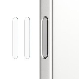 2x sklo ovládacího tlačítka fotoaparátu NORTHJO pro iPhone 16 / 16 Plus / 16 Pro / 16 Pro Max, průhledné