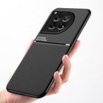 Pouzdro pro OnePlus 12 5G, s magnetickým úchytem, černé