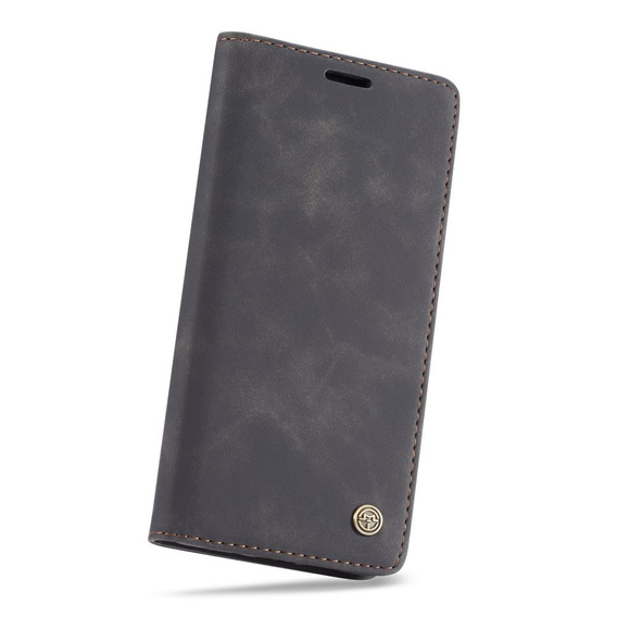 Pouzdro CASEME pro Huawei P30 Pro, Leather Wallet Case, černé