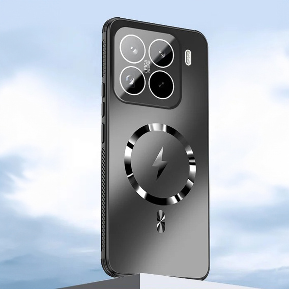 Pouzdro pro Xiaomi 15, MagSafe, stříbrné,