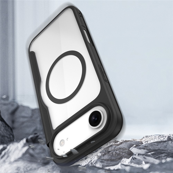 Dux Ducis pouzdro pro iPhone Air, Skin X Pro, s klopou, pro MagSafe, černé