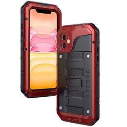 Pancéřové pouzdro pro iPhone 11, R-JUST, červené