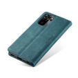 Pouzdro CASEME pro Xiaomi Redmi Note 10 / 10S, Leather Wallet Case, zelené