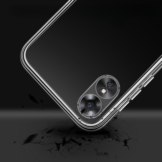 Pouzdro MOFI pro Oppo A17, tenké, průhledné