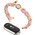 Dámský náramek pro Xiaomi Smart Band 10 / 9 / 8, černé