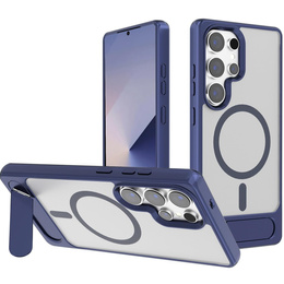 Pouzdro pro Samsung Galaxy S25 Ultra, matný stojánek, pro MagSafe, námořnicky modré