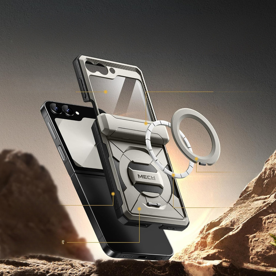Pouzdro s magnetickou podložkou pro Samsung Galaxy Z Flip7 FE / Z Flip6