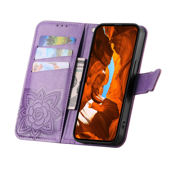 Pouzdro s klopou Butterfly pro Xiaomi Redmi Note 15 Pro Plus 5G / Poco M8 Pro 5G