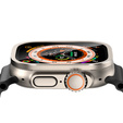 Szkło z ramką do Apple Watch Ultra 49mm, Złote