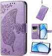 Klopové pouzdro pro Oppo A60, Butterfly, fialové
