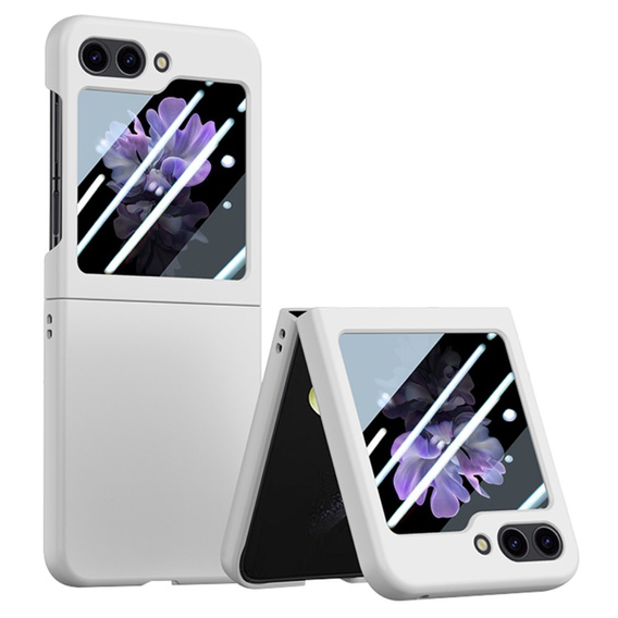 Pouzdro pro Samsung Galaxy Z Flip7 FE / Z Flip6, PC Case, bílé