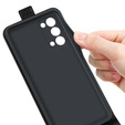Klopové pouzdro pro Oppo Reno6 Pro 5G, Flip, černé