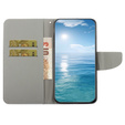 Klopové pouzdro pro Xiaomi Redmi 13C / Poco C65, Wallet, Stars, černé