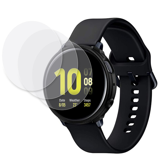 3x ERBORD Hydrogelová fólie pro Samsung Galaxy Watch Active 2 44mm