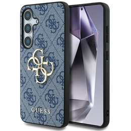 Pouzdro GUESS pro Samsung Galaxy S25, 4G Big Metal Logo, modré