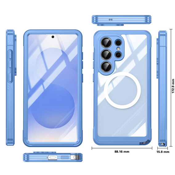 Pouzdro Shockproof se sklem, pro MagSafe pro Samsung Galaxy S26 Ultra