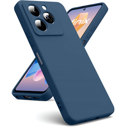 Pouzdro pro Infinix Hot 40i, Silicone Lite, modré