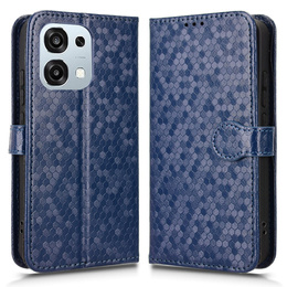 Pouzdro s klopou Wallet Rhombus pro Oppo A6 Pro 5G